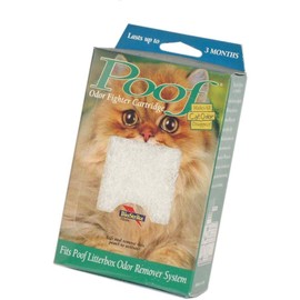 BioStrike Poof Replacement Filters for Poof Litter Box Odor Remover System, Made in The USA (1 Count)