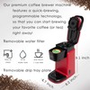 Mixpresso Single Cup Coffee Maker, Personal Single Serve Coffee Brewer