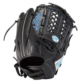 Rawlings Baseball Glove Glove Softball Women Only for WOMEN Soft HYPER TECH R2G GS5HTY14GF Black [All Round] Size 11.5 *Right Throwing (Left Handed)