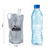Weesdsio 5-Pack 1L Hiking Collapsible Water Bottles with Mountaineering Buckle