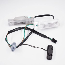 munirater Rear Trunk Release Switch Button Assembly with License Plate Lamp 96951097 Replacement for 2011-2014 Cruze