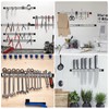 Rechabite 4 Pieces 24" Magnetic Tool Holder Strip, Stainless Steel