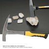 Oumefar Geological Hammer Flat Mouth Double Head High Carbon Steel