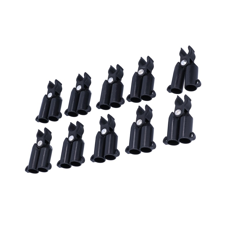 10PCS A-Type Connecting Joint Fixed Clip Plant Supports Fixing Stakes