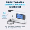 BACtrack Go Keychain Breathalyzer (White) | Ultra-Portable Pocket Keyring Alcohol