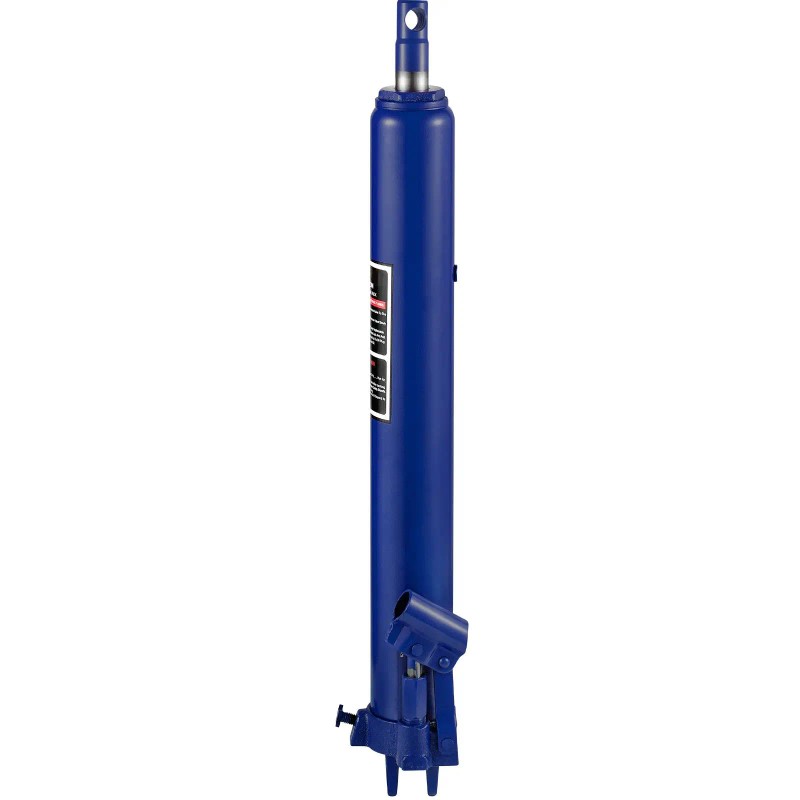 Hydraulic Long Ram Jack, 8 Tons/17363 lbs Capacity, with Single