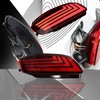 PGTOPONE Upgrade LED Rear Bumper Reflectors Light Fog Brake Tail