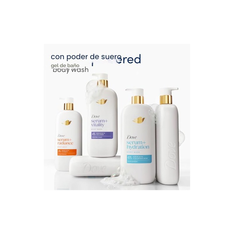 Gel Baño Empapa Activamente Piel Seca Repara Sequedad Suero Hidratación