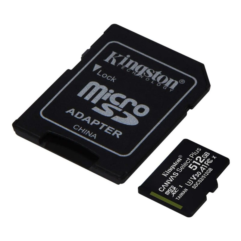 Memoria Microsd Kingston Canvas Select 512gb 100mb/s Y 85mbs