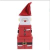 Luck and Luck Stackable Santa Boxes, Nested Christmas Eve Box,