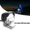 Gavigain 12V-80V EBike Front Light, 2 in 1 Horn LED
