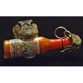 Fume A Gator Alligator Cajun Hot Sauce with Free Gator Claw