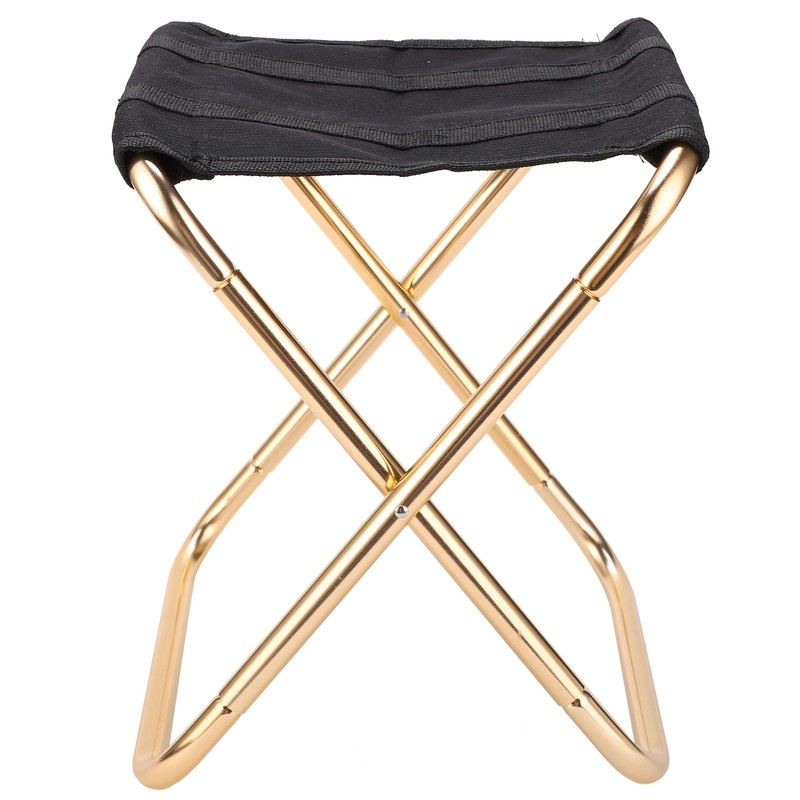 Outdoor Lightweight Aluminium Alloy Folding Stool Portable Mini Fishing Camping