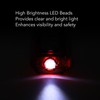 LED Warning Shoulder Light Rechargeable High Brightness Clip Shoulder Strobe