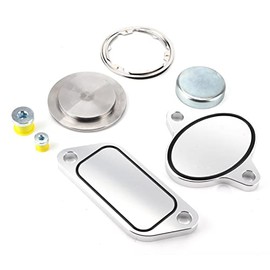 Car EGR Plug Kit,for Cummins ISX CM871 Engine Delete Plug with Gaskets Kit EGR Cooler Eliminate Replacement