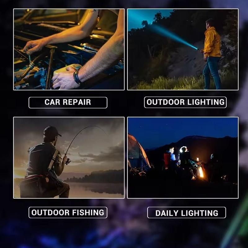 Laser Flashlight High Lumens Rechargeable 1 Pack/2 Pack, Super Bright