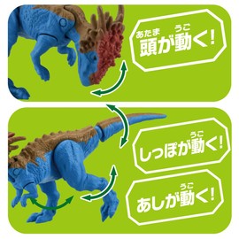 Takara Tomy Ania AS-24 Dracolex Animal Dinosaur Toy for Ages 3 and Up