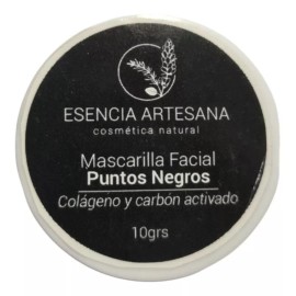 Esencia Artesana Mascarilla Colágeno Y Carbón Activado Elimina Puntos Negros