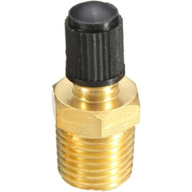 1Pc Gold 1/4" NPT for Tank for Valve Anti- Brass for Valve with 1/4" Ma