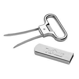 DeVine- Ah So Wine Opener for Vintage Bottles - Two-Prong Cork Puller & Corker With Sleek Case - Great Gift Idea