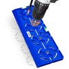 Drilling Template for Sockets, Switch Boxes, 30 cm, Scale Ruler,