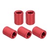sourcing map 10Pcs Knurled Thumb Nut, 1/4"-20x15mm Hand Nut Pass