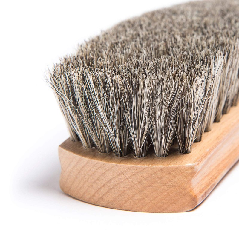 Otter Wax Premium Horsehair Shoe Brush