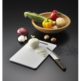 リス まな板 抗菌 M ホワイト W32×D20×H1cm H&H