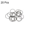 sourcing map Metric Nitrile Rubber O-Rings Seal Rubber 24mm Outer