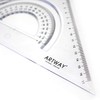 Artway Plastic Set Square Pack (2) - 45 & 60