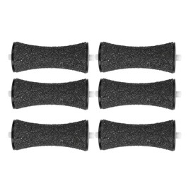6 Pack Concave Shape Extra Coarse Replacement Roller Refills for Amope Pedi Refills Electronic Foot File