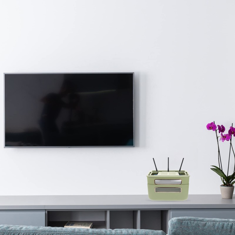 Gadpiparty Cable Organiser Box for Home Desk Power Strip Holder