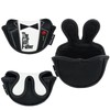 Golf Mid Half Mallet Putter Head Cover Magnetic Closure Centre-shaft