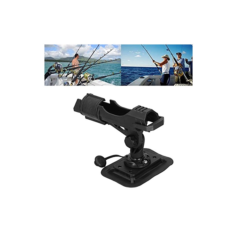 Fishing Rod Holder, Inflatable Boat Pole Mount Holder 360 Degree
