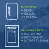 Wasabi Power DB-110 Battery (2-Pack) and Charger for Ricoh GR