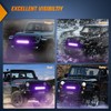 Nilight LED Light Bar 12 Inch 72W Spot Flood Combo