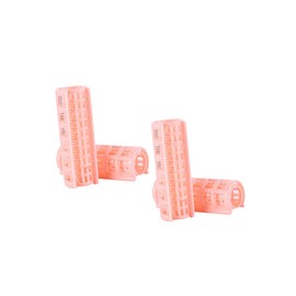 Baluue 12pcs Diy Hair Styling Rollers Women Plastic Hair Rollers Curlers Clips Hot for Curls Waves Styling Random Color