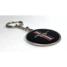 Ford Mustang Hangtag Fob Key Chain 50 Years