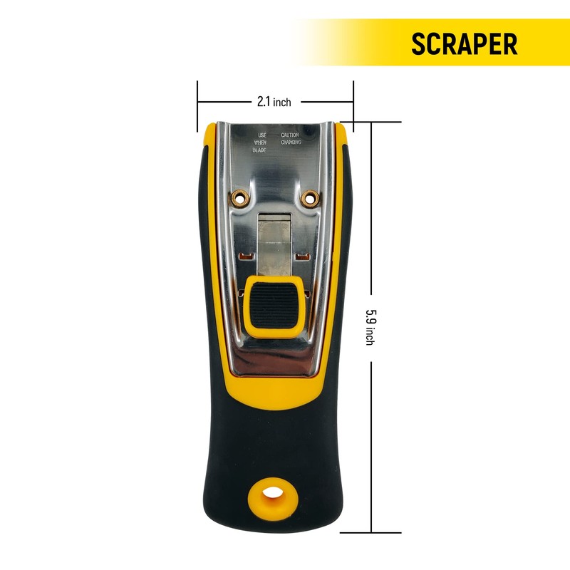 XW Razor Blade Scraper Set, Putty Knife Paint Scraper Tools,