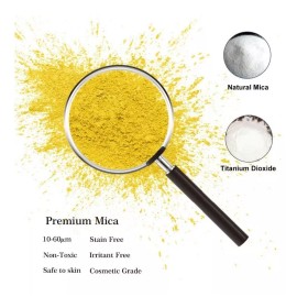 Launers Mica Natural Mineral Pigmento En Polvo Color 10 G/frasco