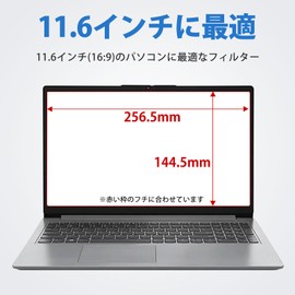 PC Filter Specialty Workshop 11.6 Inch 16:9 Peeping Prevention Filter, Blue Light Reduction, Privacy Filter, Anti-Glare, PC Peeping Prevention Film, Double-Sided, Easy to Remove and Remove, Tab,