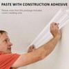 10 Pack 39.37"(Total 32.8 Ft) Ceiling Crown Molding with LED
