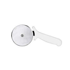Thunder Group SLTWPC002 Pizza Cutter, 2-1/2" Wheel, 8-7/8" OA Length, Plastic Handle, Stainless Steel, Pack of 12
