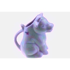 APOLLO Cream Jug Cow 11x7x12cm, Multi-Colour, 11x7x12