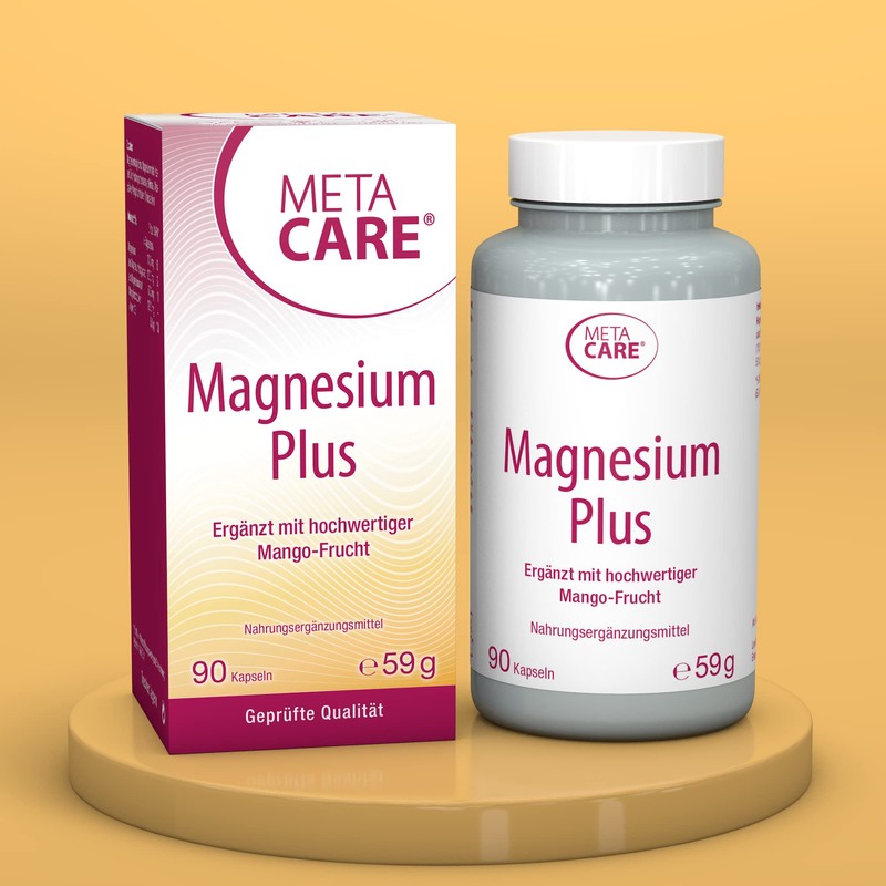META CARE Magnesium Plus - Highly Bioavailable Magnesium - Supplemented