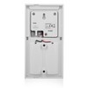 Byron DBW-24031 Doorbell Kit-Button, Chime and Cable-90dB, White