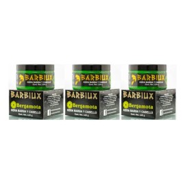 Kit 3 Cera Para Cabello Hombre Bergamota + Crecimiento Barba