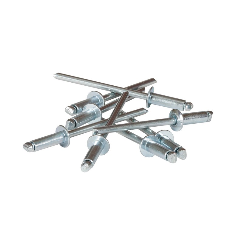 Arrow RMS1/8IP Medium Steel 1/8-Inch Pop Rivets for Metal, Fabric,