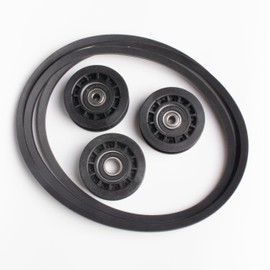 587973001(2) 587969201(1) Belt 580364609(1) Pulleys & Belt Kit Compatible with Husqvarna AWD Belt Repair Kit Compatible with Husqvarna LC221A, LC221AH, LC221RH, HU625AWD, HU675AWD