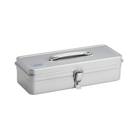 TOYO T-320 Steel Toolbox, Trunk Shape, Silver